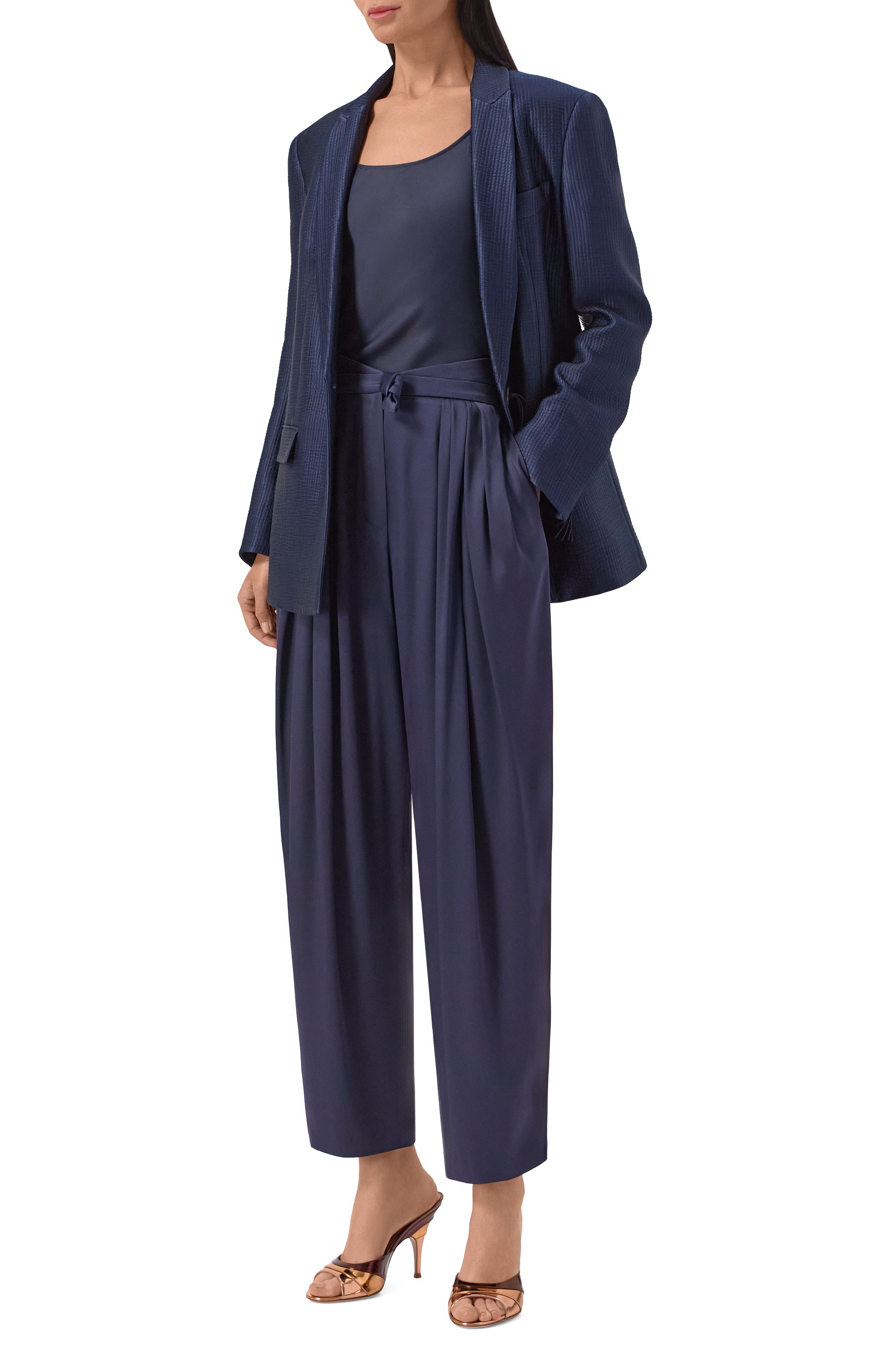Жакет из вискозы и шерсти GIORGIO ARMANI, арт. GW003457/TE22827, фото 2