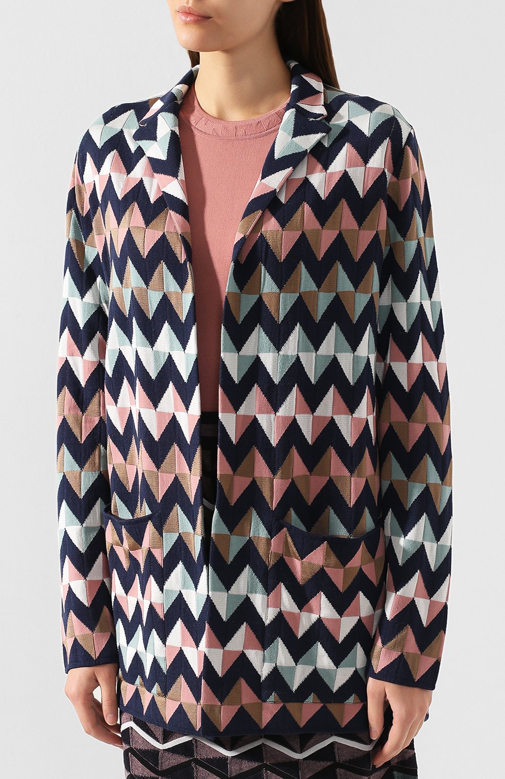 Жакет из смеси хлопка и вискозы M MISSONI, арт. 2DF00017/2K001K, фото 3