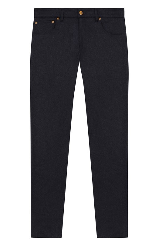 

Брюки из шерсти и кашемира PT Torino, Синий