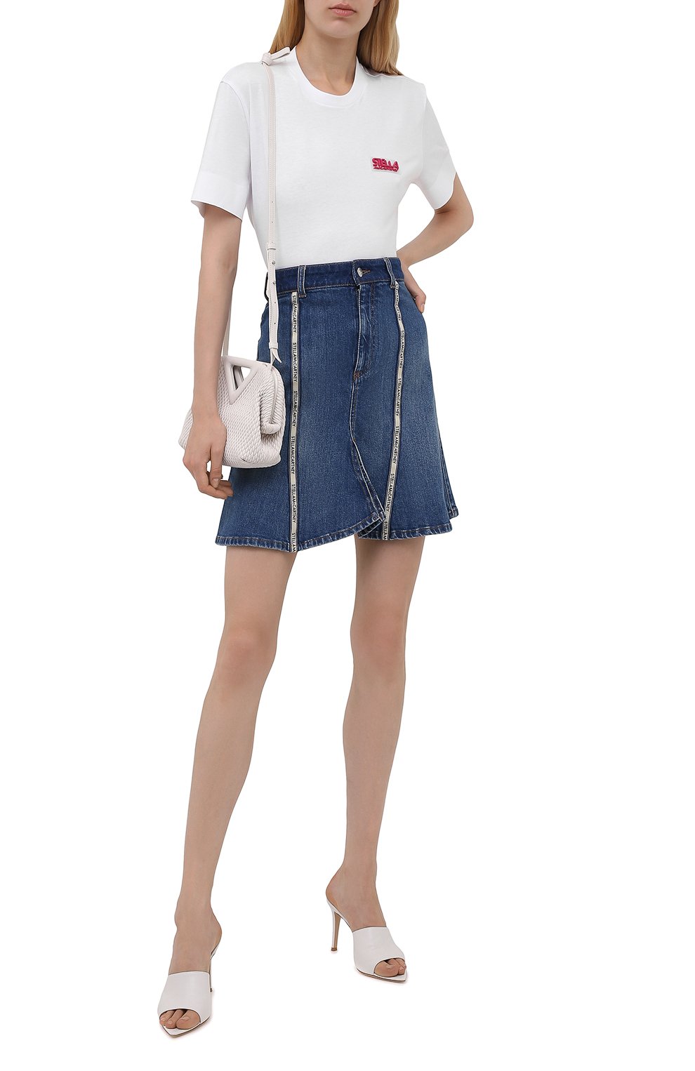 Хлопковая футболка STELLA MCCARTNEY, арт. 603736/SPW03, фото 2