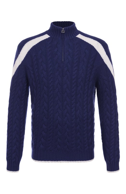 Кашемировый свитер Stefano Ricci K404005L01/F25465 Синий K404005L01/F25465