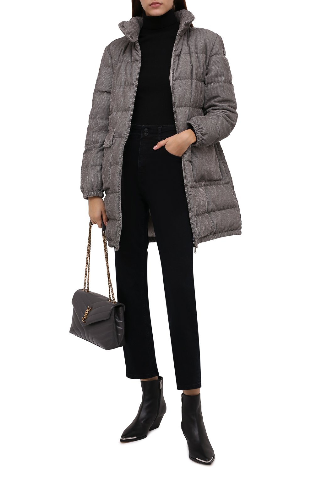 Пуховая куртка abricotier из вельвета MONCLER, арт. G2-093-1B000-03-5958Q, фото 2