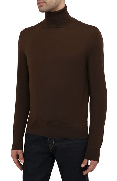 Шерстяная водолазка TOM FORD, арт. BYM94/TFK120, фото 3