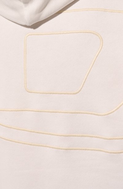 Хлопковое худи DIESEL, арт. A08231/0GYCJ, фото 5