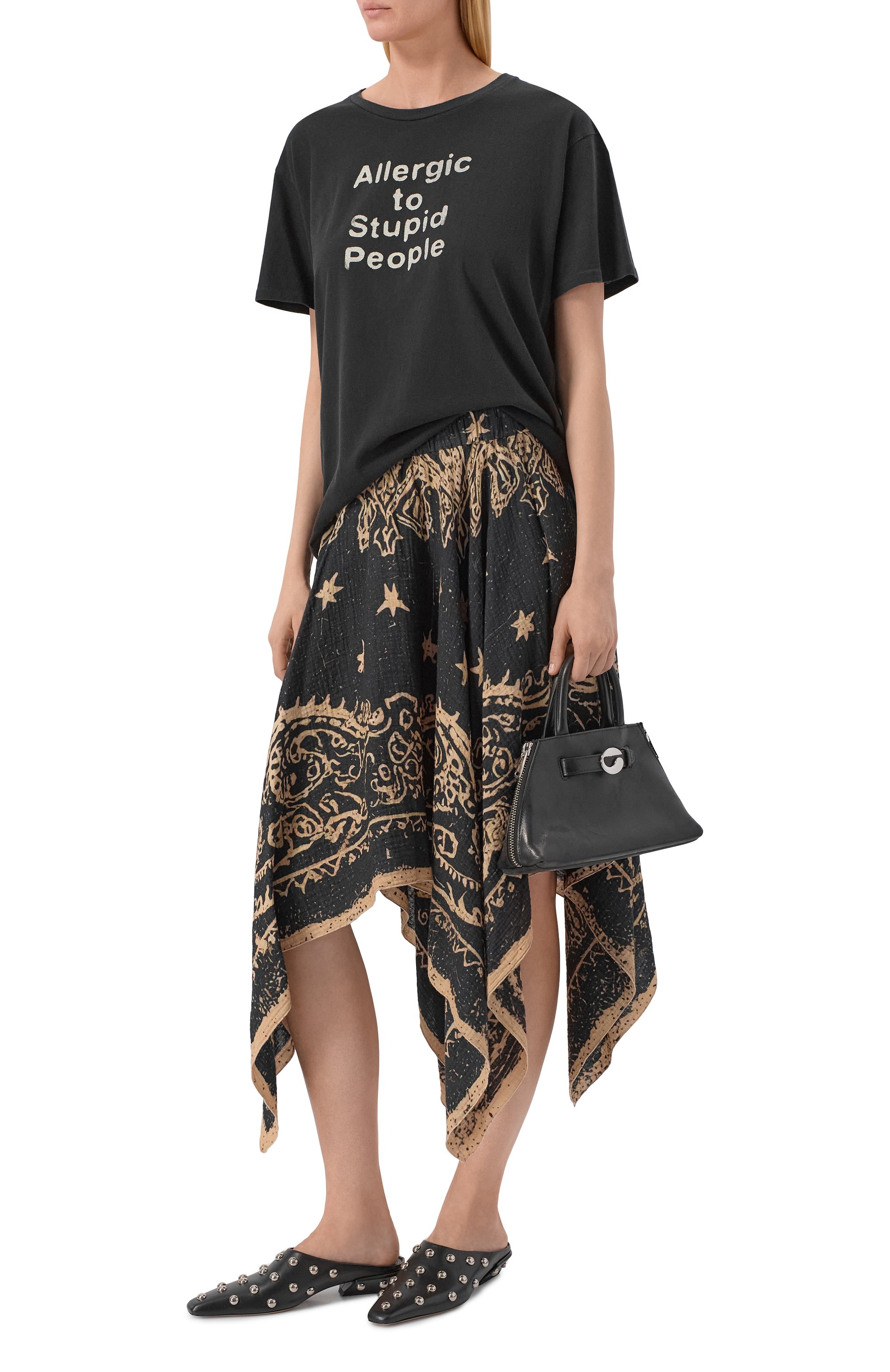 Футболка из хлопка и кашемира R13, арт. R13WK001-K146A, фото 2