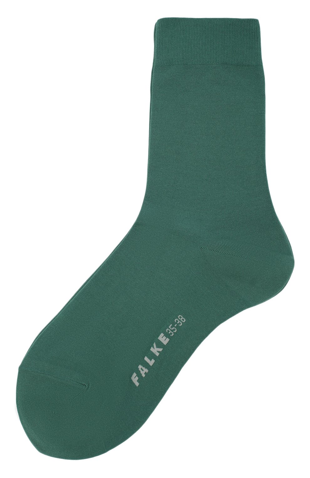 Носки cotton touch FALKE темно-зеленого цвета по цене 1470 руб., арт. 47673_19_, фото 1 Носки cotton touch FALKE, арт. 47673_19_, фото 1