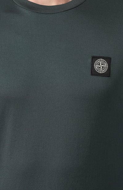Хлопковый лонгслив STONE ISLAND, арт. 711522713, фото 5