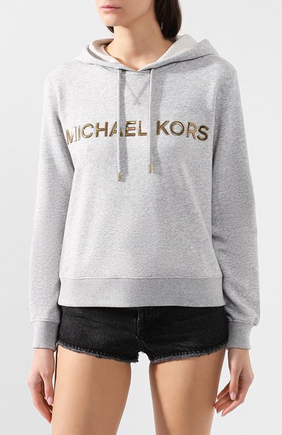 Хлопковое худи MICHAEL MICHAEL KORS, арт. MH95MD997F, фото 3