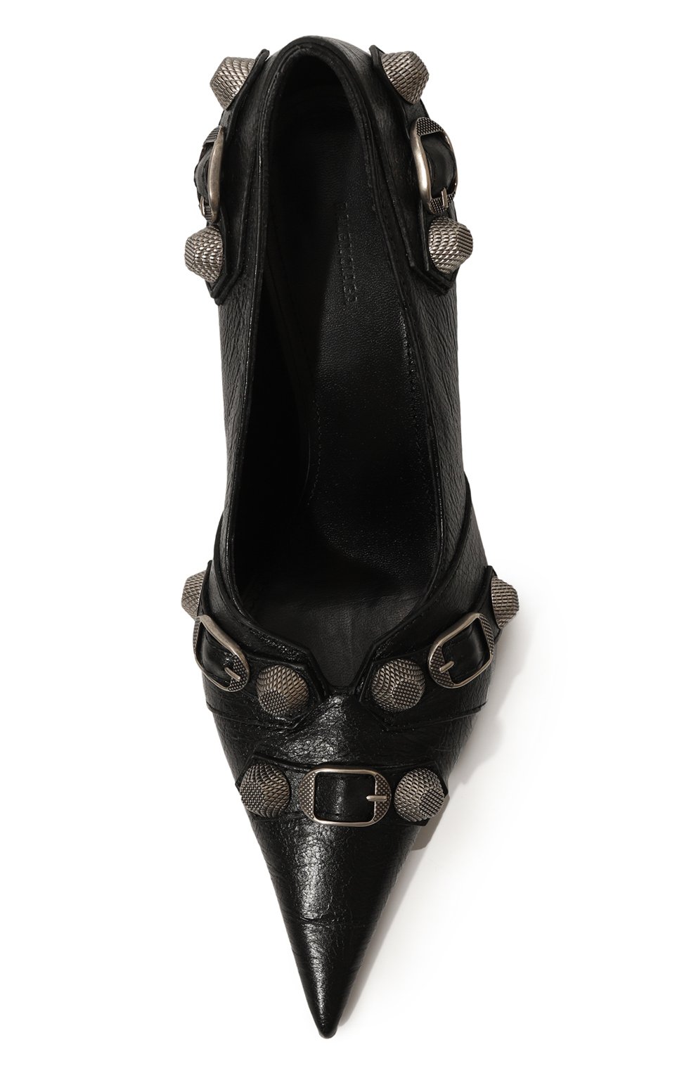 Кожаные туфли cagole 90 BALENCIAGA, арт. 714252/WAD4E, фото 6