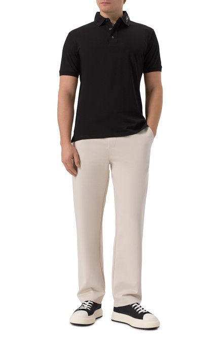 Мужское хлопковое поло EMPORIO ARMANI, арт. EM002999/AF12955