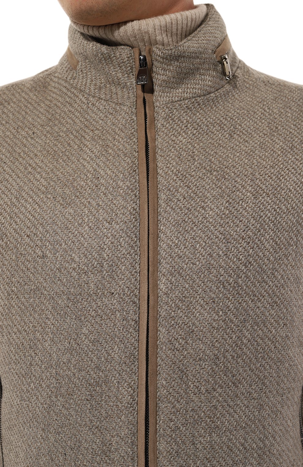 Жилет из шерсти и шелка CORNELIANI, арт. 94C571-9416302, фото 5