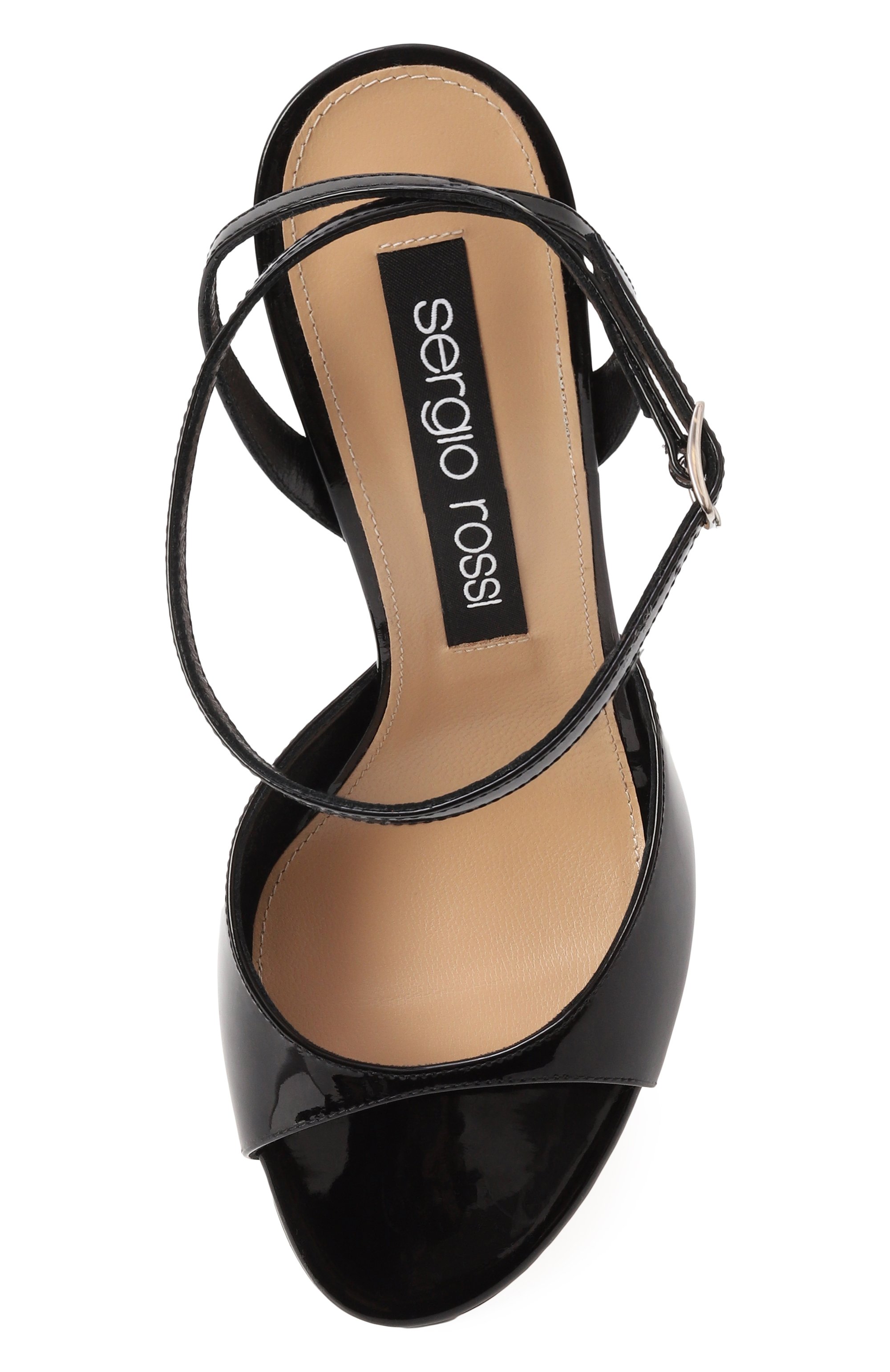 Лакированные босоножки godiva 90 SERGIO ROSSI, арт. B11920/MVIV01, фото 6