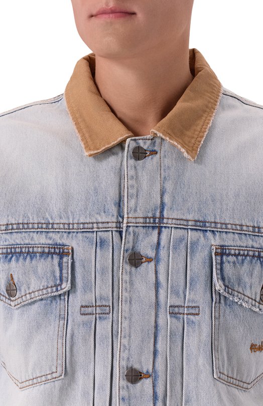 Джинсовая куртка Ksubi MSP25JK014 Голубой  MSP25JK014 Фото 5