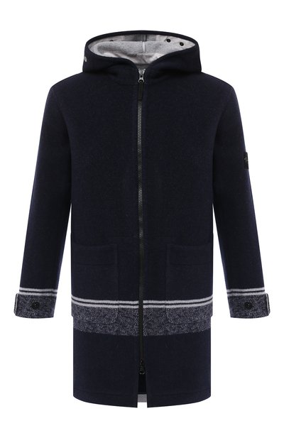 Шерстяное пальто STONE ISLAND, арт. 731571252, фото 1