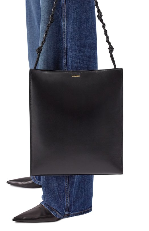 Сумка Tangle small Jil Sander J08ZH0083/P4841 Чёрный  J08ZH0083/P4841 Фото 2