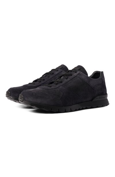 Мужские замшевые кроссовки KITON, арт. USSA114N01490