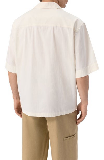 Хлопковая рубашка JIL SANDER, арт. J47DL0166/J45292, фото 4