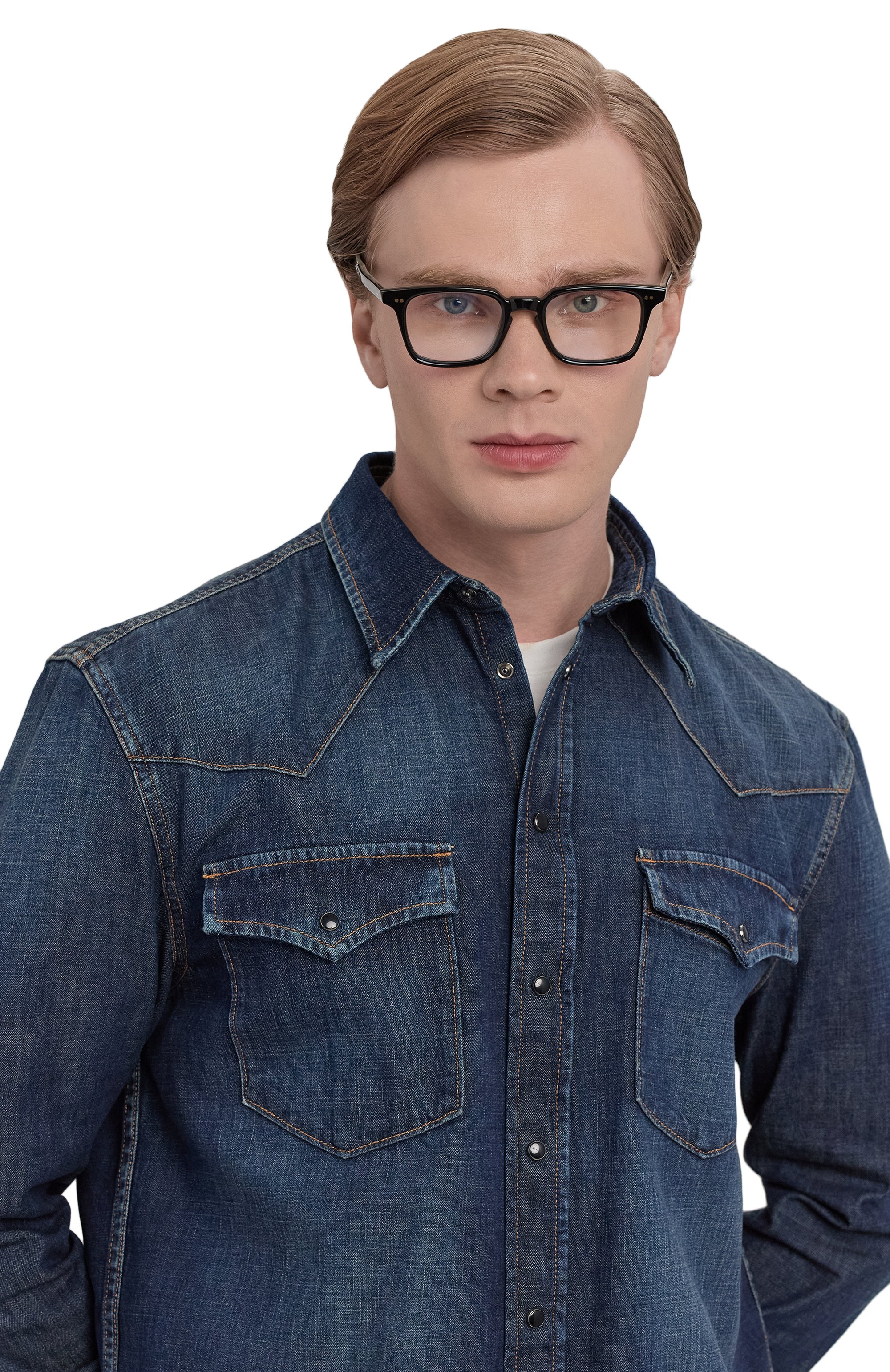 Оправа CUTLER AND GROSS, арт. GR10 01 BLACK 0N H0RN, фото 2