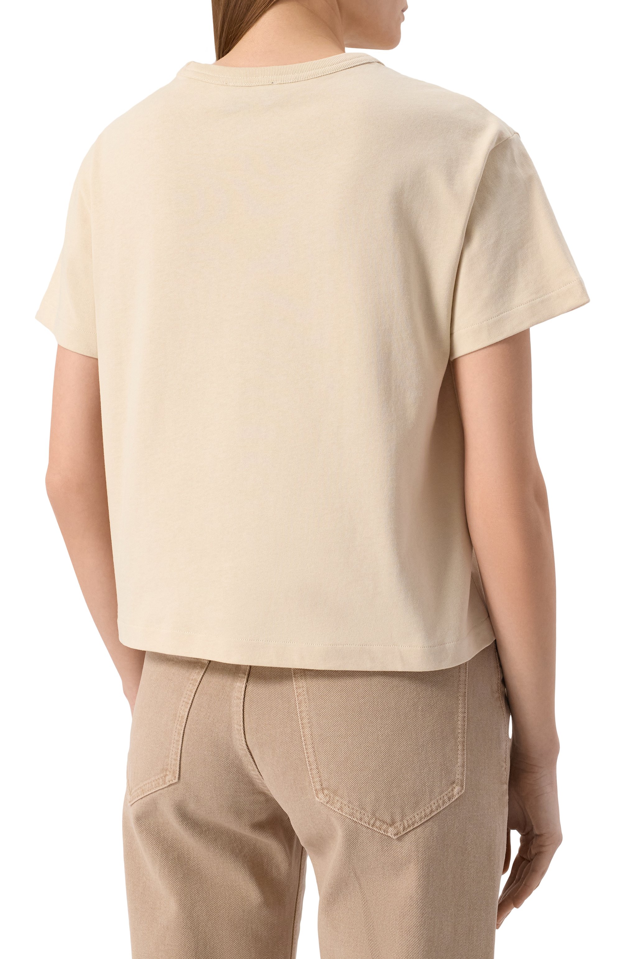 Хлопковая футболка A.P.C., арт. C0HBQ-F26495, фото 4