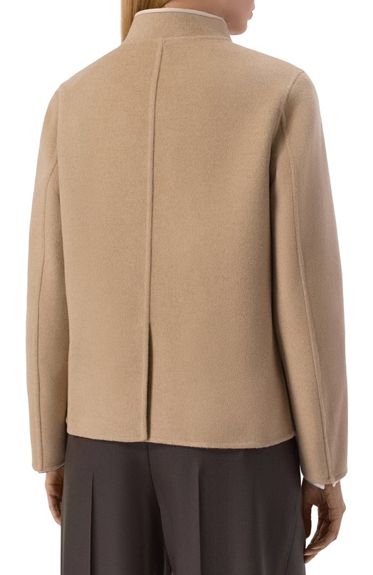 Кашемировый жакет Loro Piana FAQ1526 Бежевый  FAQ1526 Фото 4