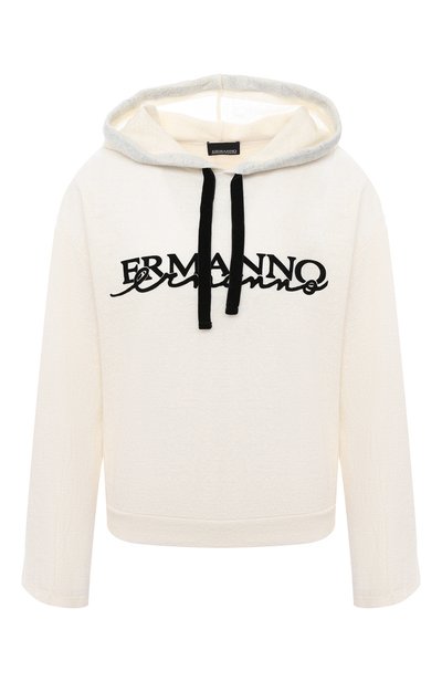 Женский шерстяное худи ERMANNO ERMANNO SCERVINO, арт. 47T FL08 PAS