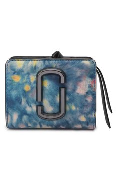 Женские кожаное портмоне the snapshot MARC JACOBS (THE) голубого цвета, арт. S168L01RE21 | Фото 1 (Материал: Натуральная кожа; Нос: Не проставлено)