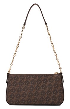 Женская сумка empire MICHAEL MICHAEL KORS коричневого цвета, арт. 32H3G8EW6B | Фото 6 (Размер: small; Материал сплава: Проставлено; Драгоценные камни: Проставлено; Материал: Экокожа)