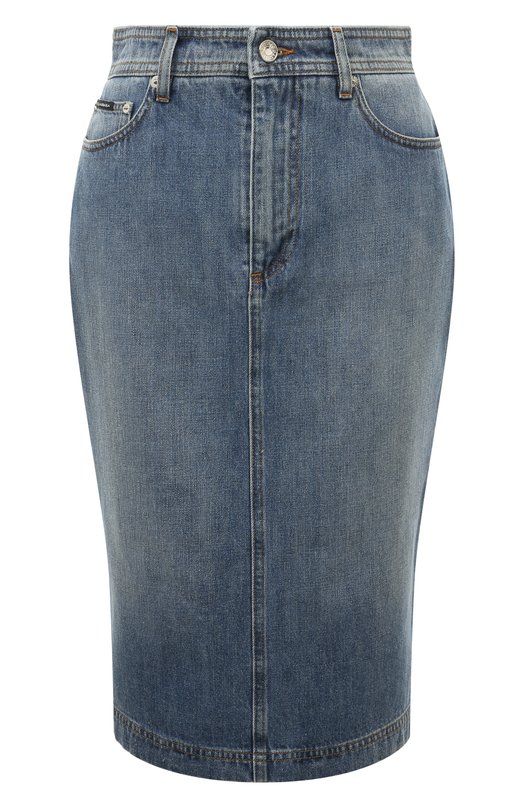 Джинсовая юбка Dolce & Gabbana F4BR8D/G8KV0 Голубой F4BR8D/G8KV0