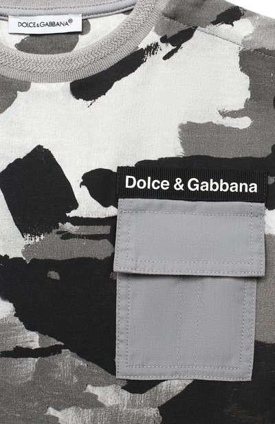 Хлопковая футболка DOLCE & GABBANA, арт. L1JTCN/HS7E2, фото 3