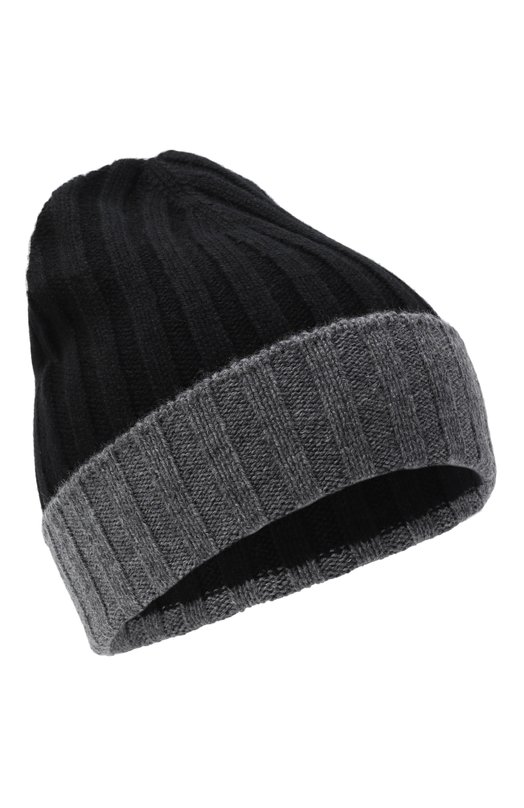 Кашемировая шапка Gran Sasso 13165/15562 Чёрный 13165/15562