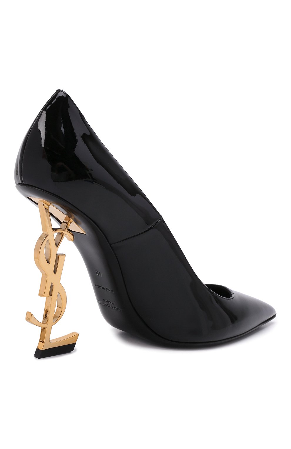 Лаковые туфли opyum SAINT LAURENT, арт. 472011/0NPKK, фото 5