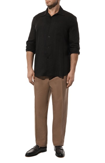 Мужская льняная рубашка BRUNELLO CUCINELLI, арт. MB6500647