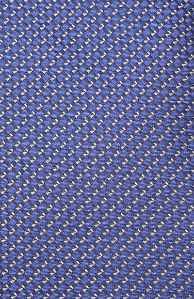 Шелковый галстук LANVIN синего цвета по цене 11950 руб., арт. 2140/TIE, фото 3 Шелковый галстук LANVIN, арт. 2140/TIE, фото 3