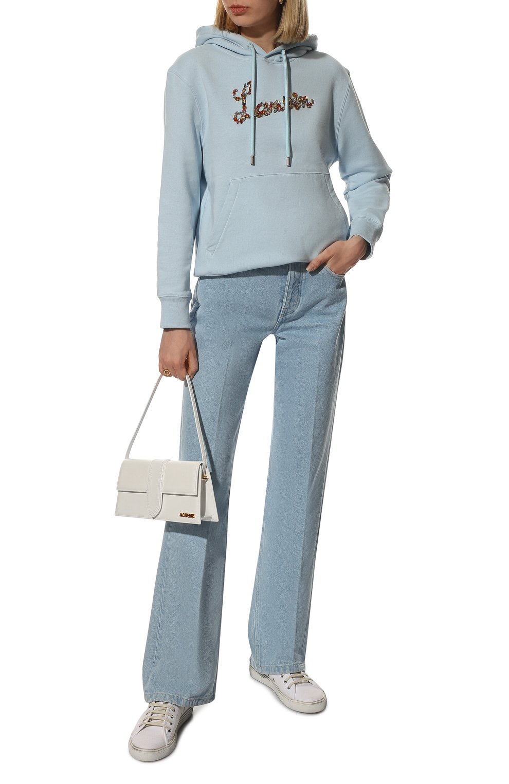 Хлопковое худи LANVIN, арт. RW-H09011-J187-P22, фото 2