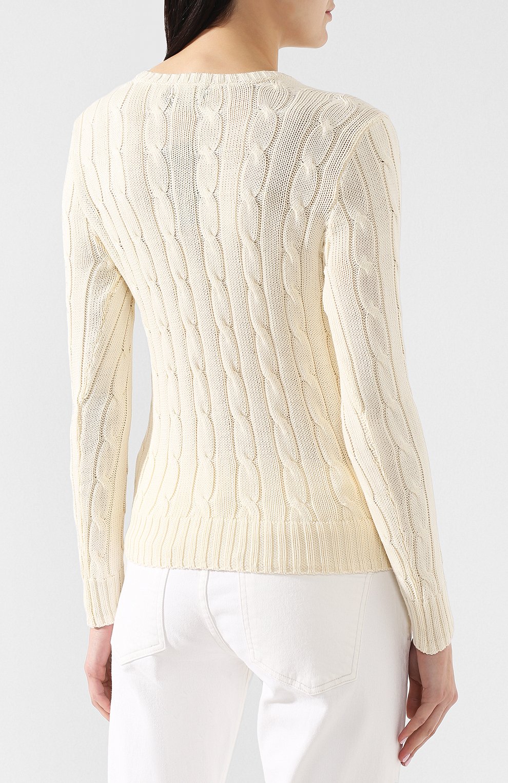 Хлопковый пуловер POLO RALPH LAUREN, арт. 211580008/0S098C09, фото 4