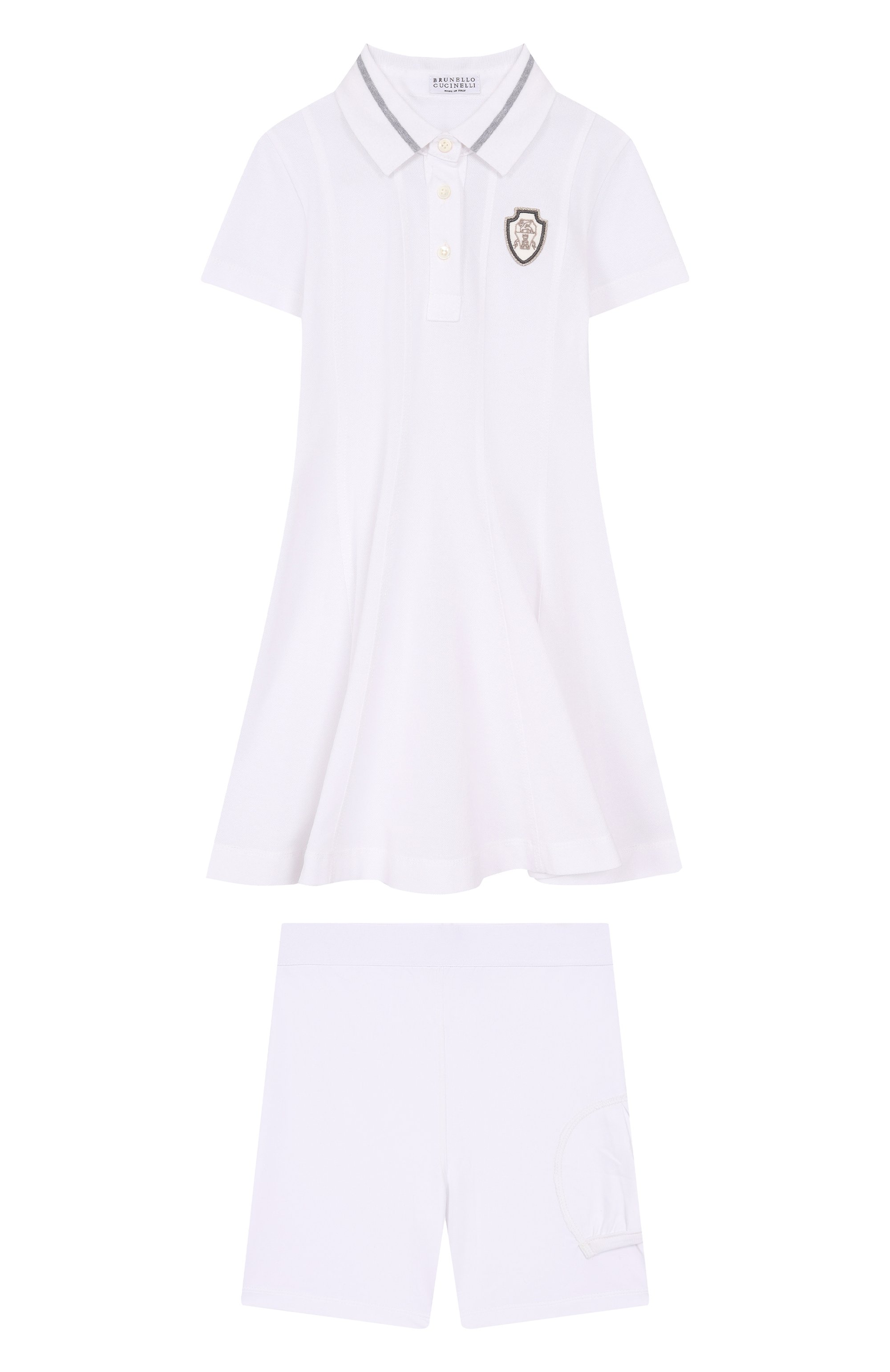 Комплект из платья и шорт BRUNELLO CUCINELLI, арт. BL944A319A, фото 1