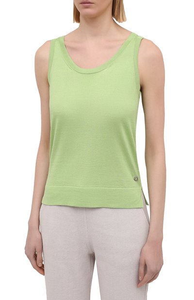 Топ из смеси шелка и хлопка LORO PIANA, арт. FAI5014, фото 3