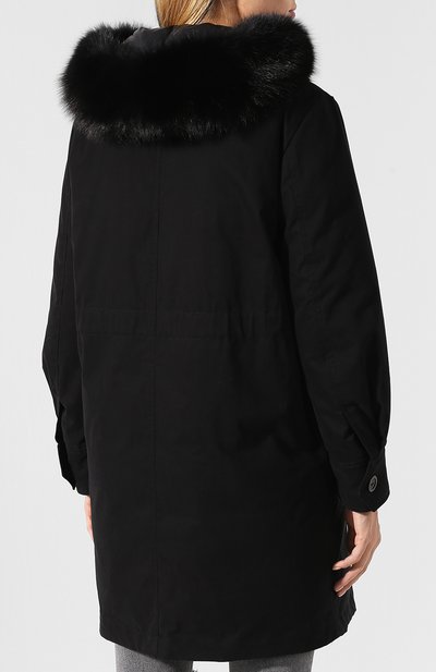 Утепленная парка с капюшоном MONCLER, арт. D2-093-49398-10-57900, фото 4