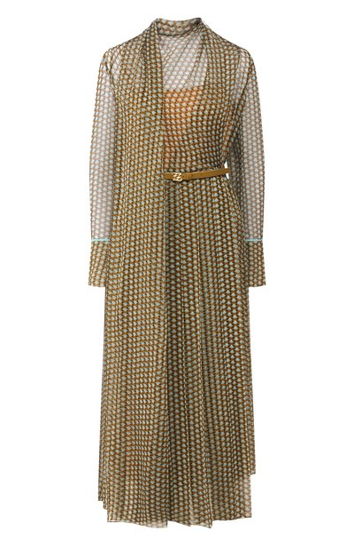 Женское платье с поясом FENDI, арт. FDA651 A5XF