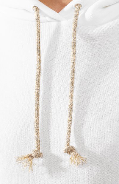 Хлопковое худи ACNE STUDIOS, арт. AI0043/W, фото 5
