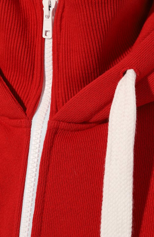 Хлопковая толстовка GOEN.J Красный, фото 5