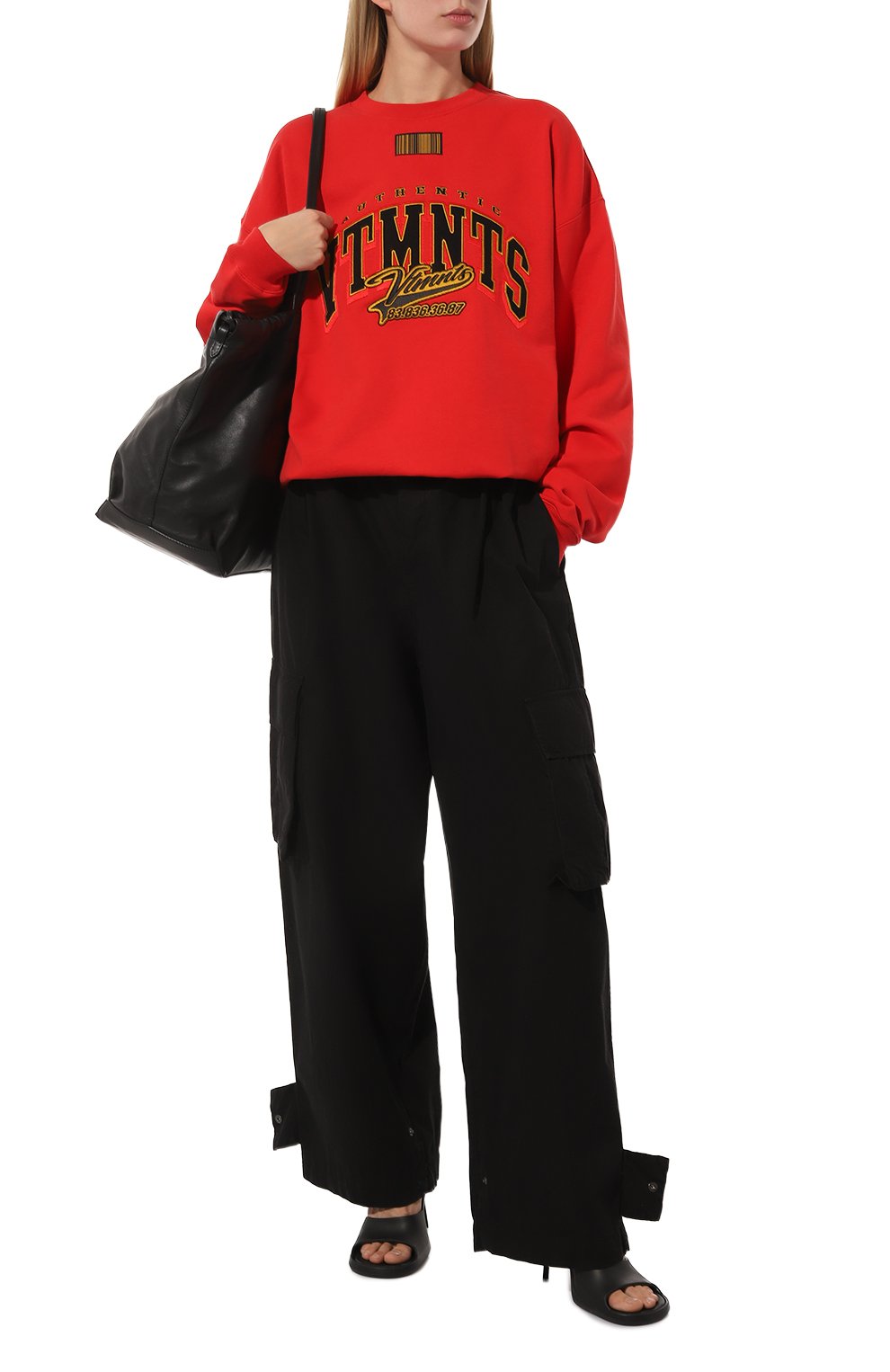 Хлопковый свитшот VTMNTS, арт. VL12TR160R, фото 2