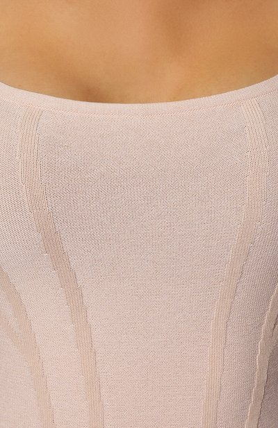 Платье из вискозы AND THE BRAND светло-розового цвета по цене 28560 руб., арт. S22-D002-1203-611, фото 5 Платье из вискозы AND THE BRAND, арт. S22-D002-1203-611, фото 5