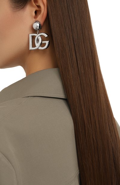 Клипсы DOLCE & GABBANA, арт. WEN6P2 W1111/SILVER, фото 2