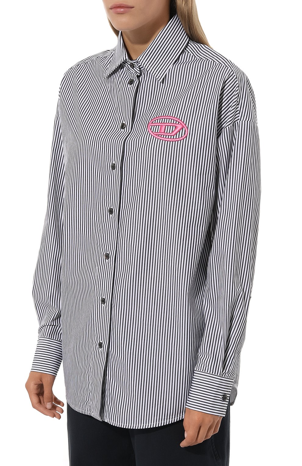 Хлопковая рубашка DIESEL, арт. A11507/0DNAN, фото 3