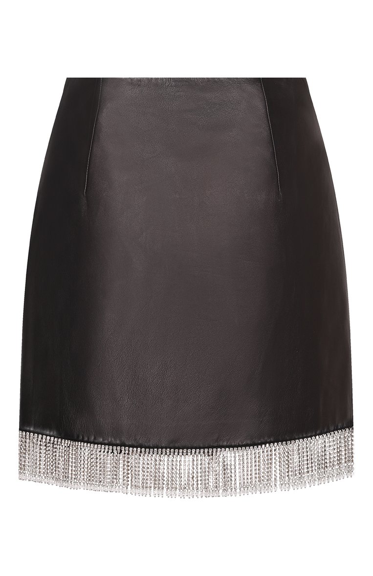 Кожаная юбка MIU MIU, арт. MPD610-462-F0002, фото 2