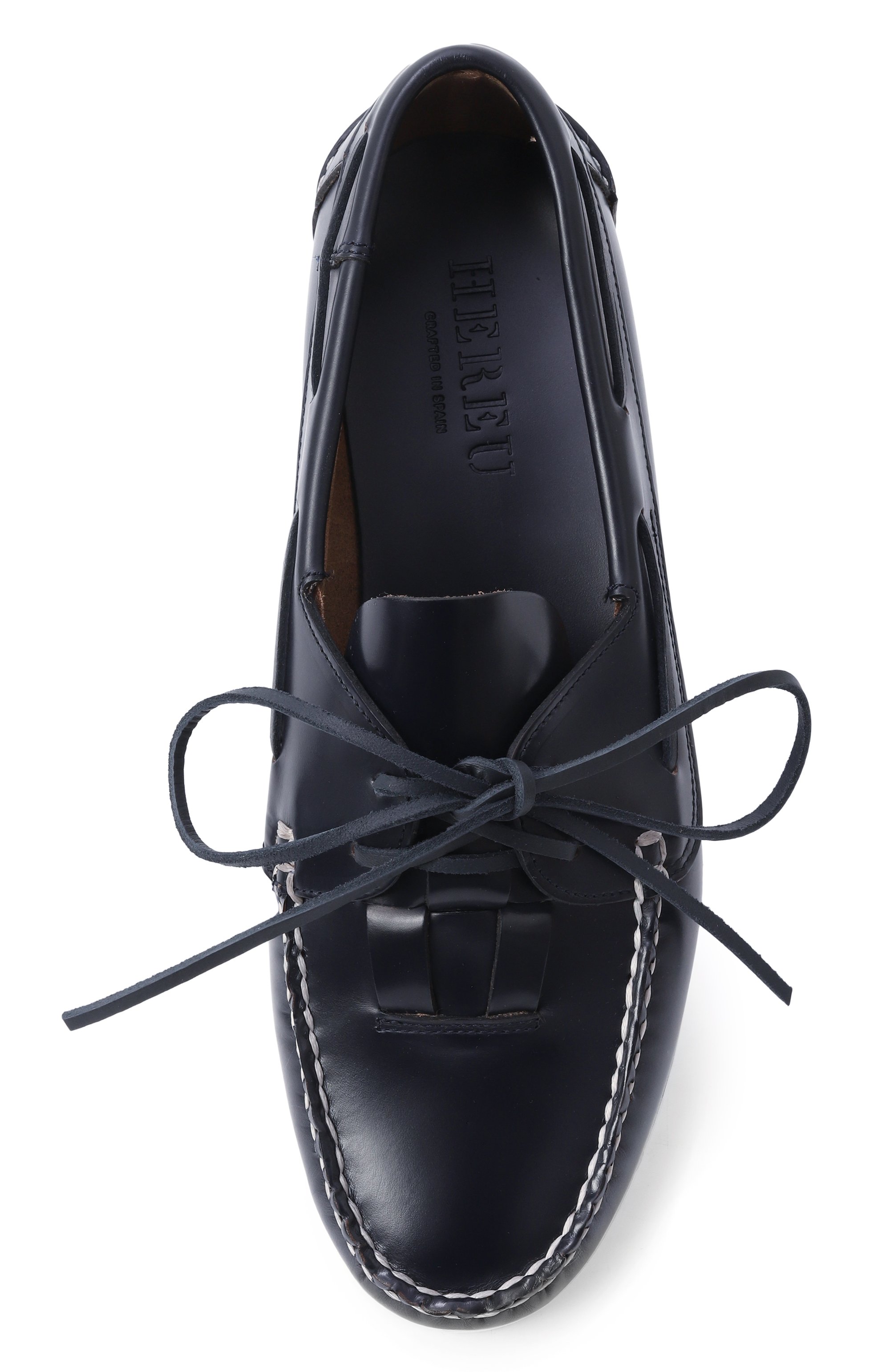 Кожаные топсайдеры HEREU, арт. SANAMFS25, фото 6