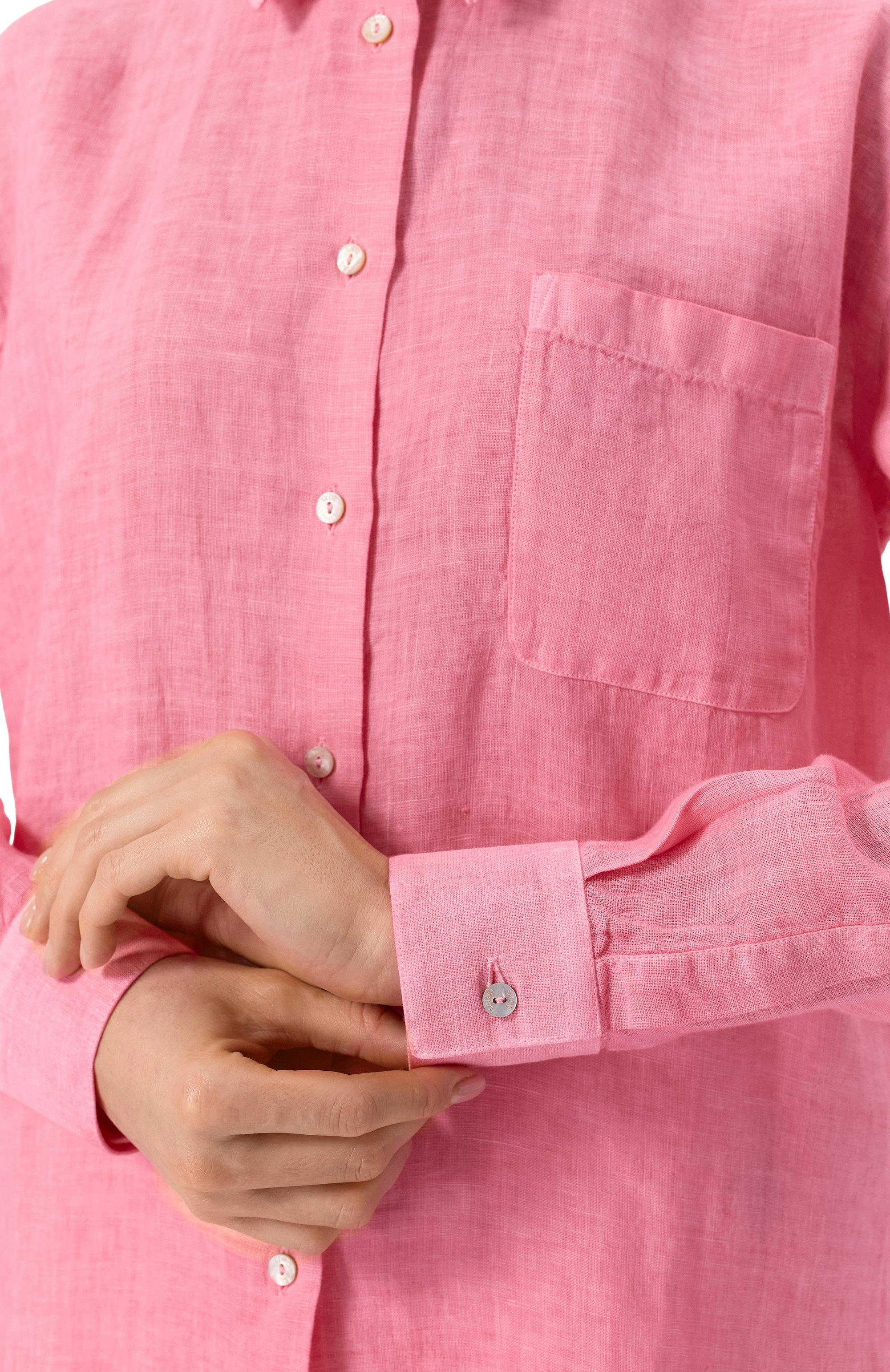 Льняная рубашка 120% LINO, арт. 32ALIW19GE/000B317, фото 5