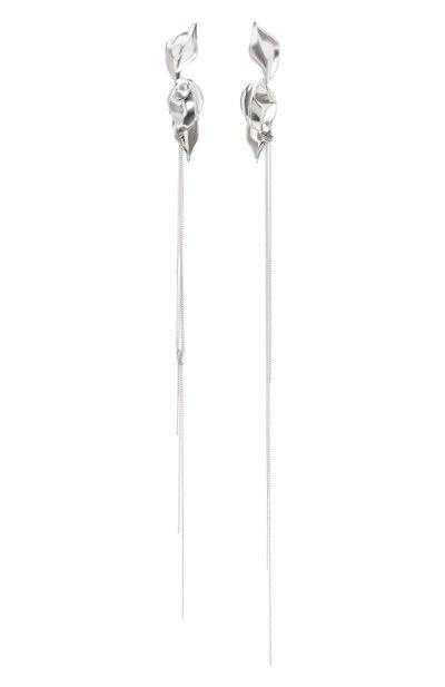 Женские серьги листья CAVIAR JEWELLERY, арт. БЧЛ010