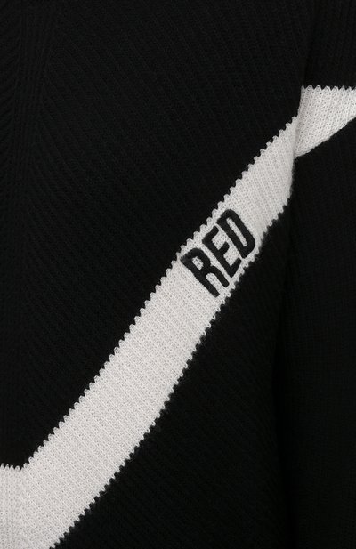 Свитер REDVALENTINO черного цвета по цене 55150 руб., арт. VR3KC06D/5NF, фото 5 Свитер REDVALENTINO, арт. VR3KC06D/5NF, фото 5